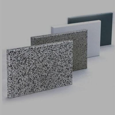 Estructura de chapa de aluminio de fluorocarbono